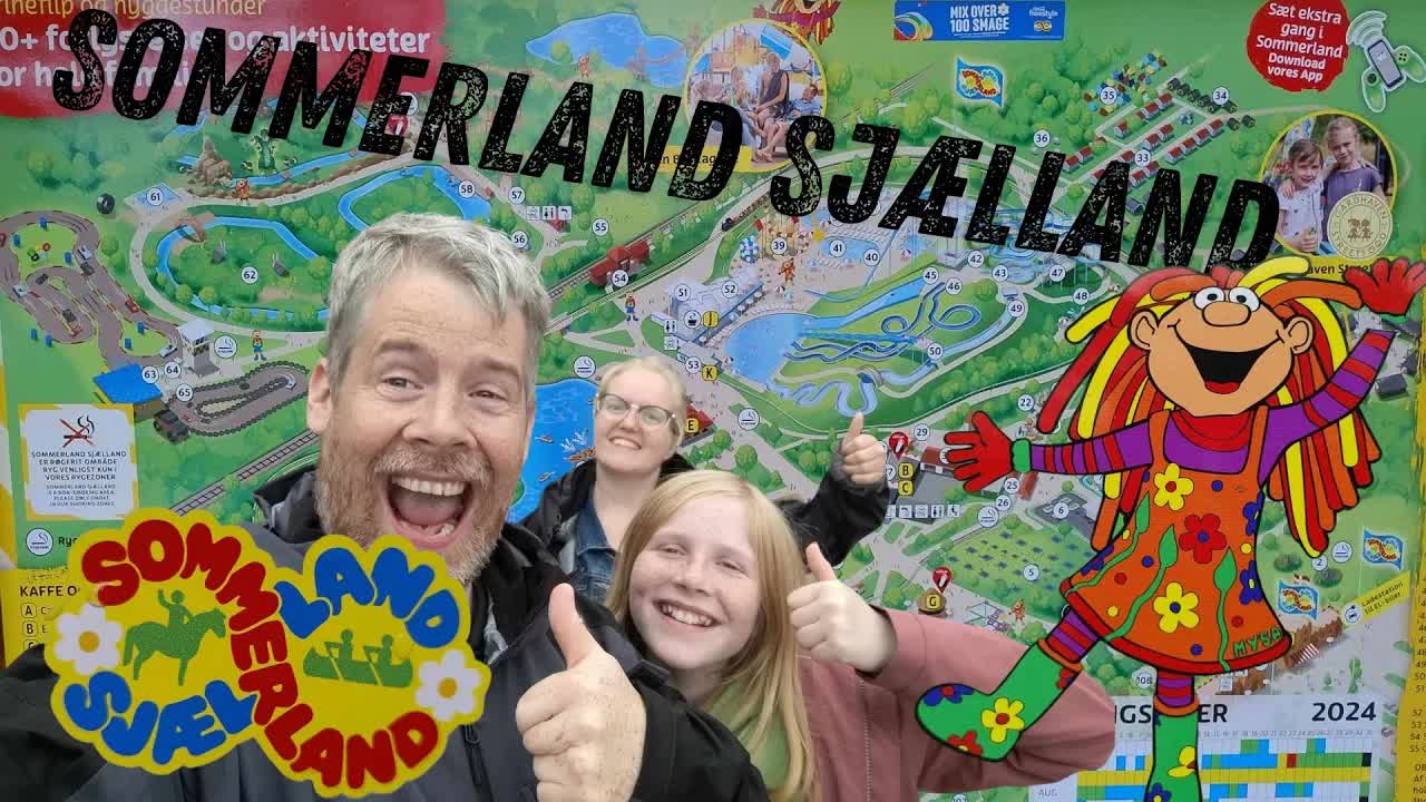 Besøg på Sommerland Sjælland i Regnvejr