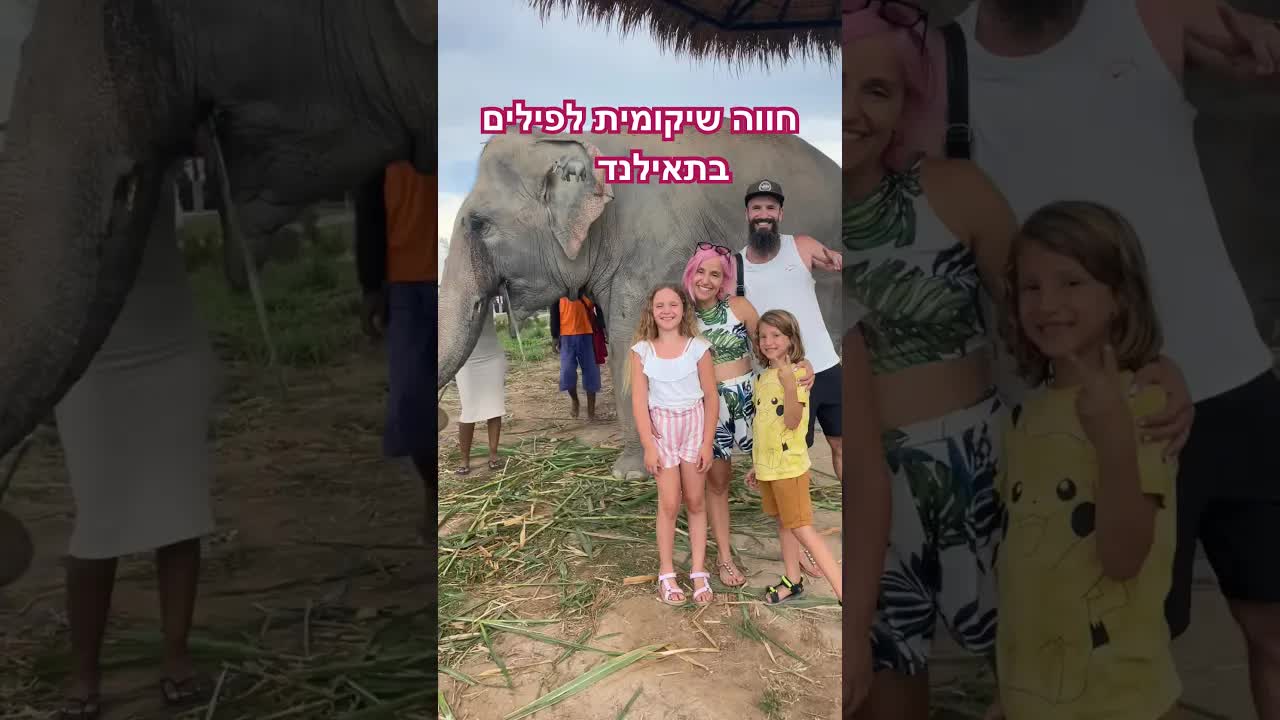 חוות פילים שיקומית חוויה מטורפת בפאטייה