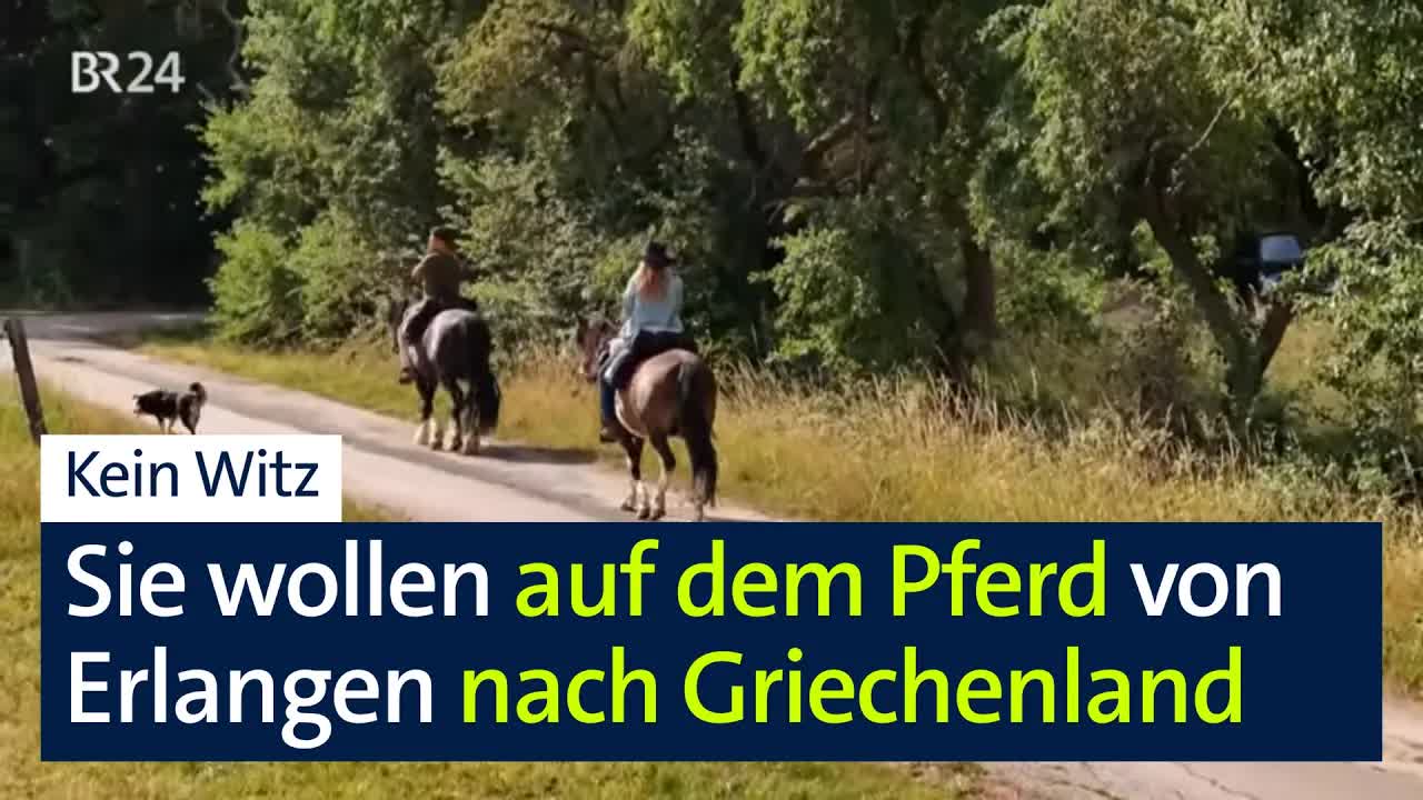 Reiten von Erlangen nach Griechenland
