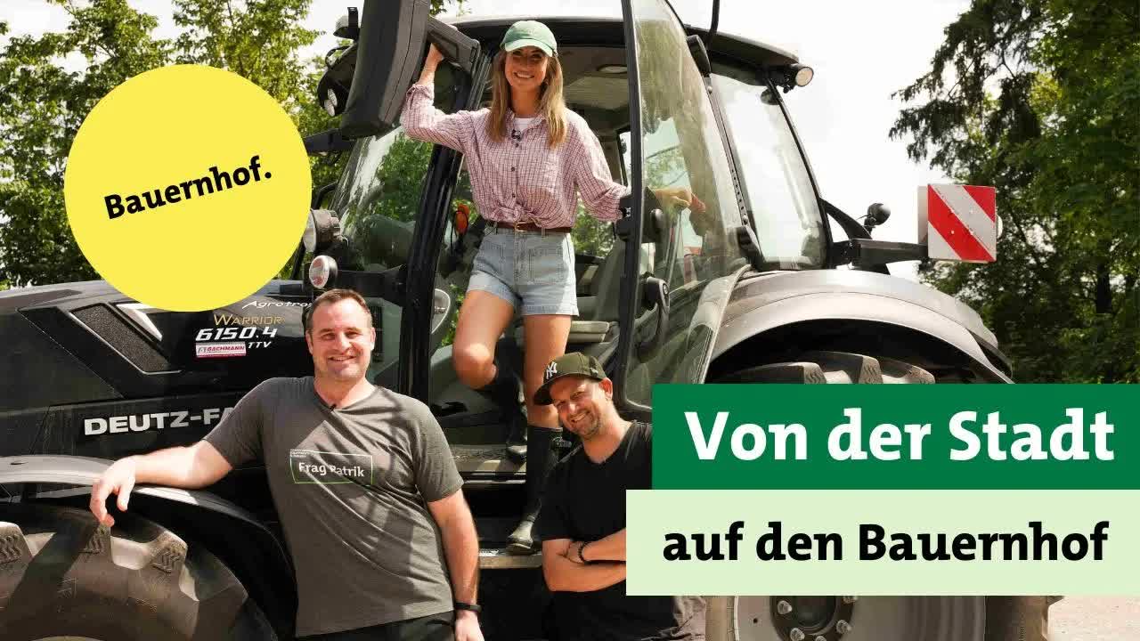 Ein Tag auf dem Bauernhof mit Patrik