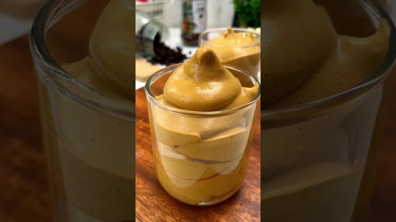Receta fácil de mousse de café con tres ingredientes