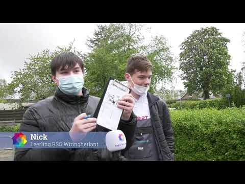 Fietskeuringen door middelbare scholieren op basisscholen