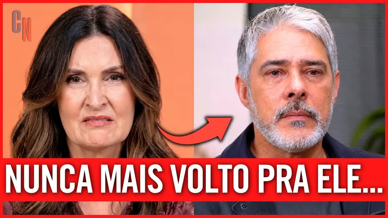 A separação de Fátima e Bonner revelada