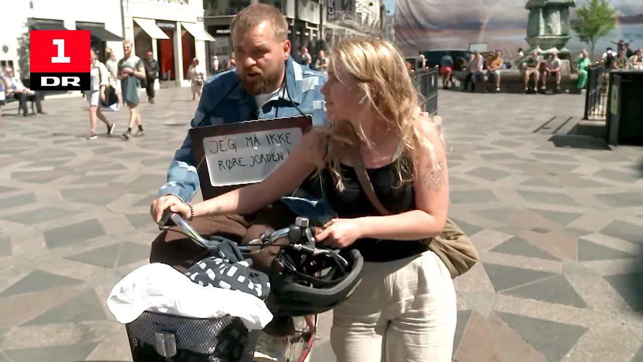 Socialt eksperiment: Jorden er giftig på Strøget