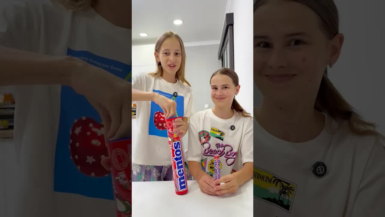 Алинка съела все Ментосы