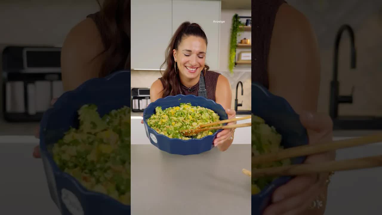 Mango-Avocado-Couscous-Salat zum Grillen