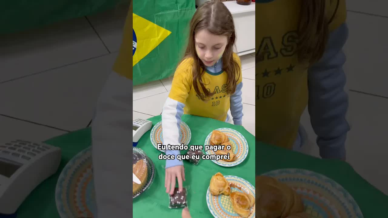 Quero um docinho, mas tenho que pagar