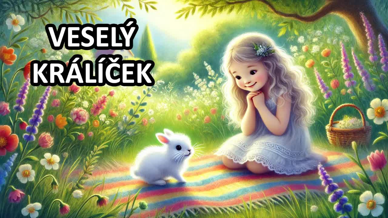 Maruška a její nový králíček Fousek