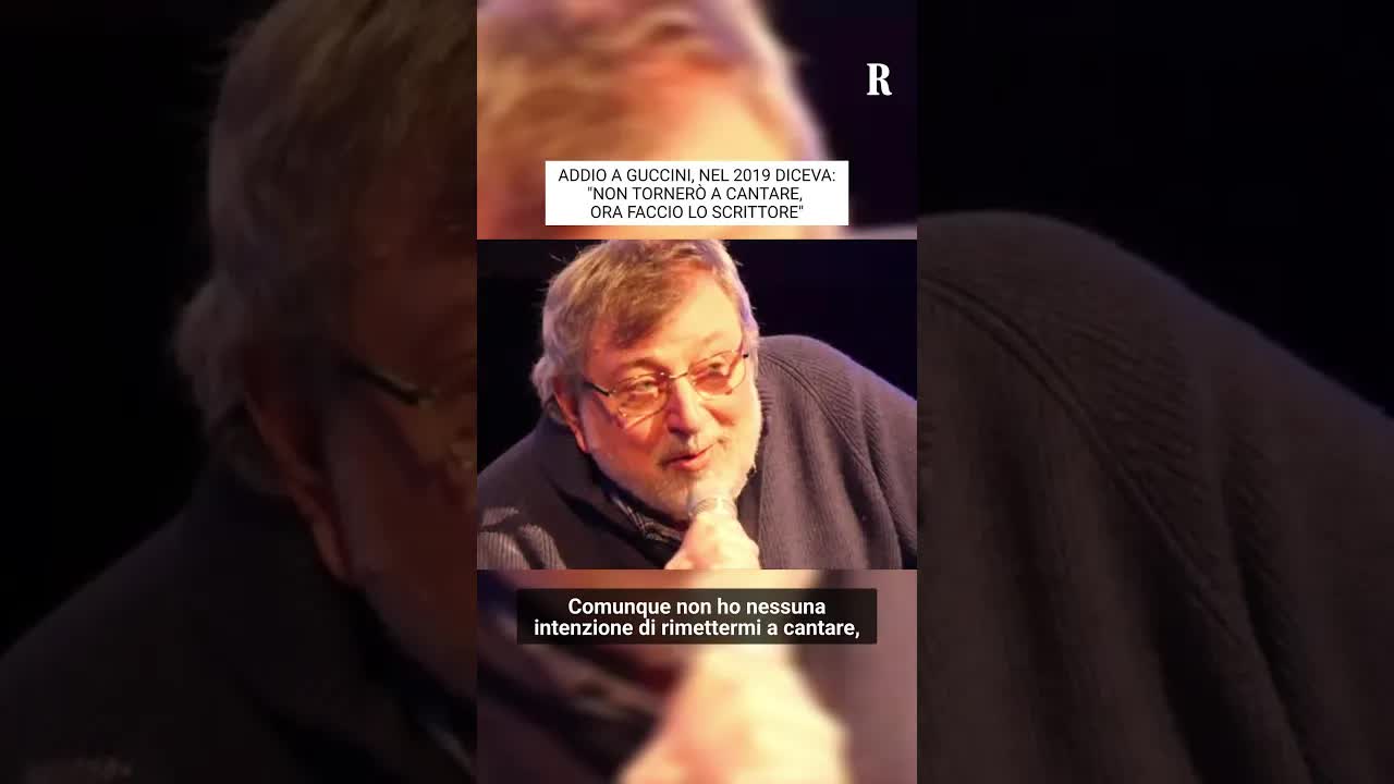 Addio al canto, ora sono uno scrittore
