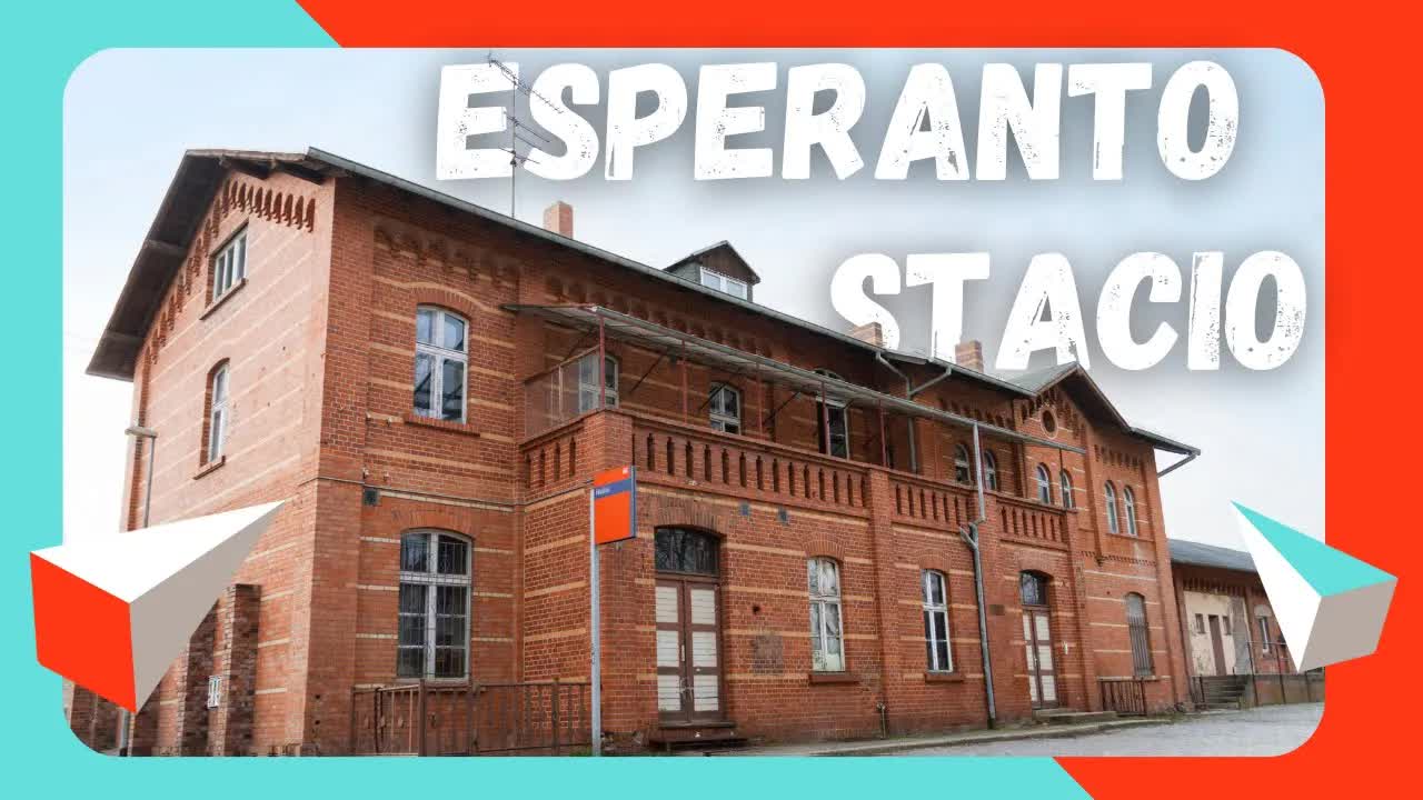 Vizito al la Esperanta Stacio en Halbe