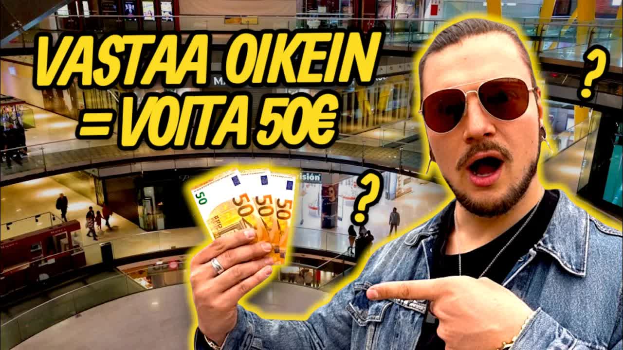 Vastaa oikein ja voita 50 euroa
