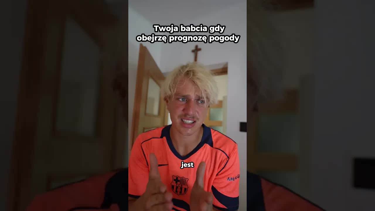 Babcia przepowiada burzę przez ból kolana