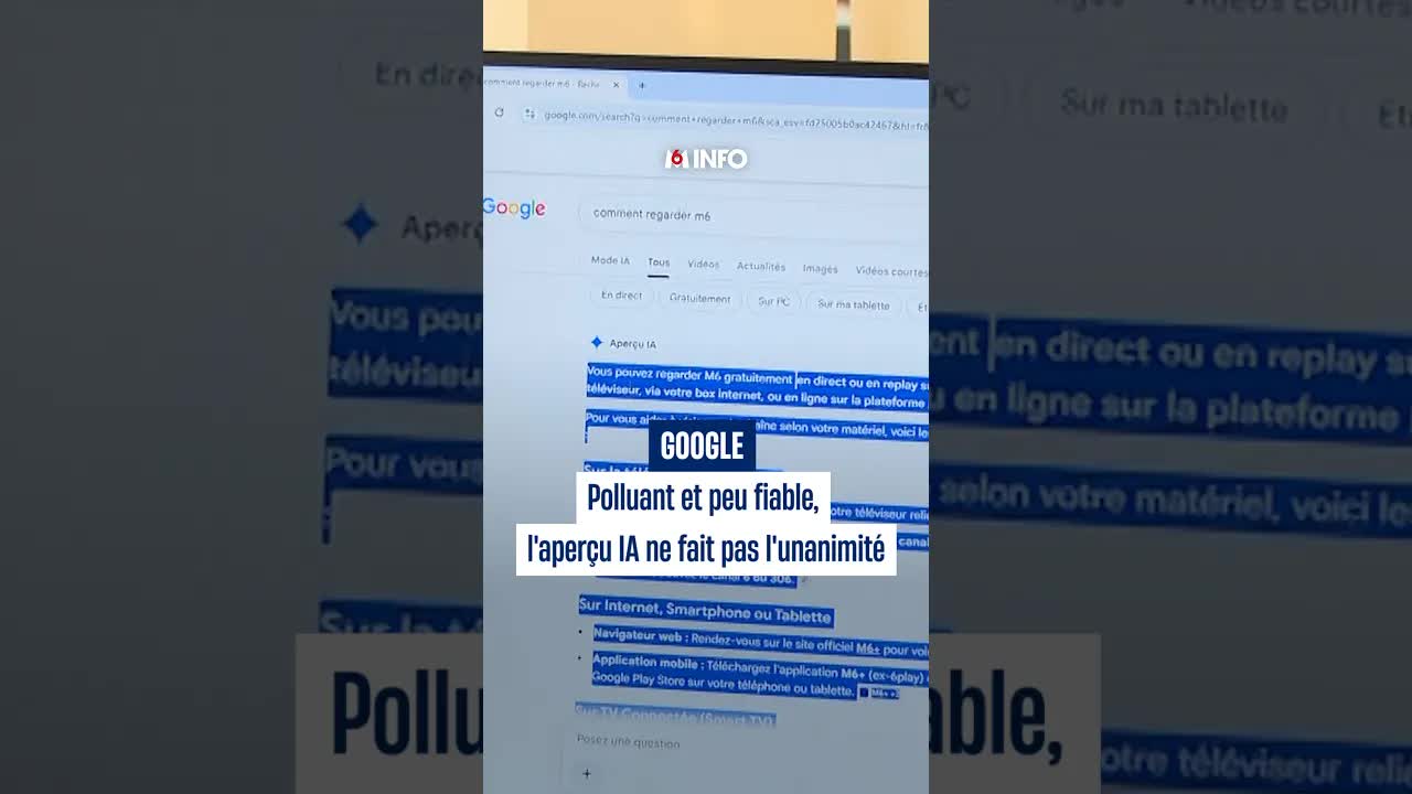 L'aperçu IA de Google fait polémique