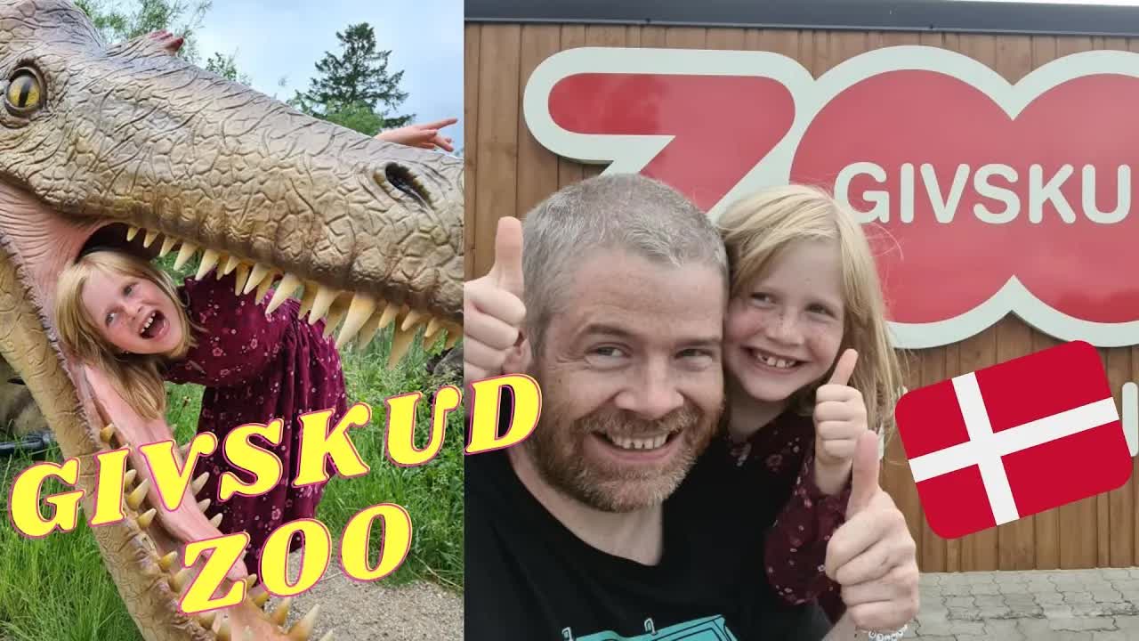 Besøg i Givskud Zoo Zootopia med dinosaurer og dyr