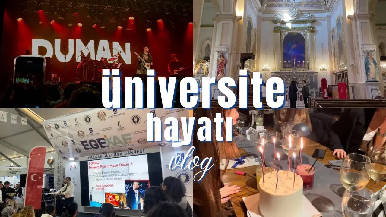 Üniversite Hayatı ve Duman Konseri Vlogu