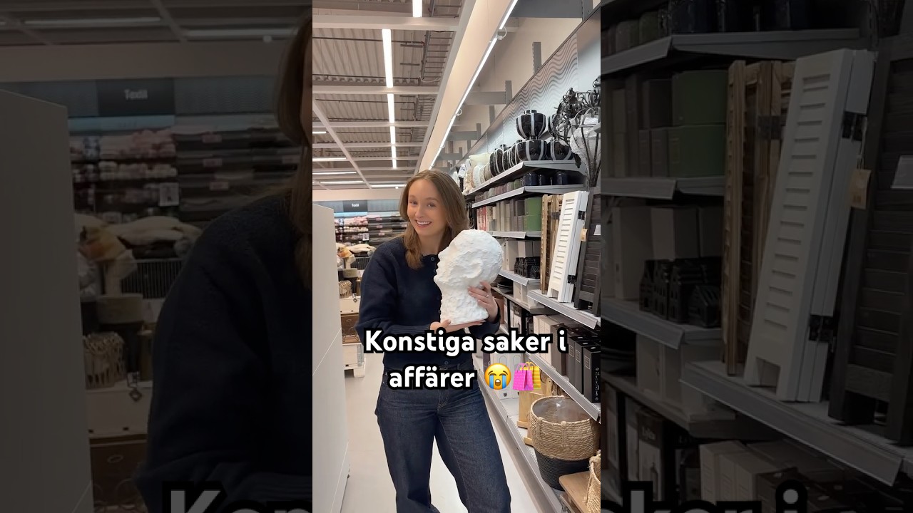 Att hitta konstiga saker i butiken
