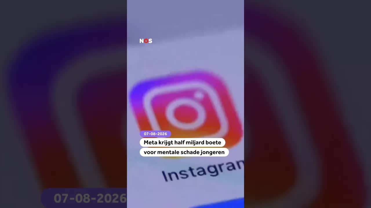 Meta krijgt boete voor schade aan jongeren