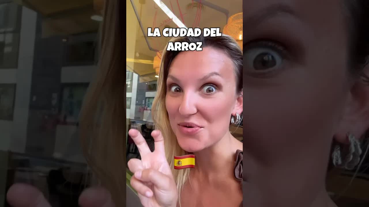 Probando la famosa paella en Alicante
