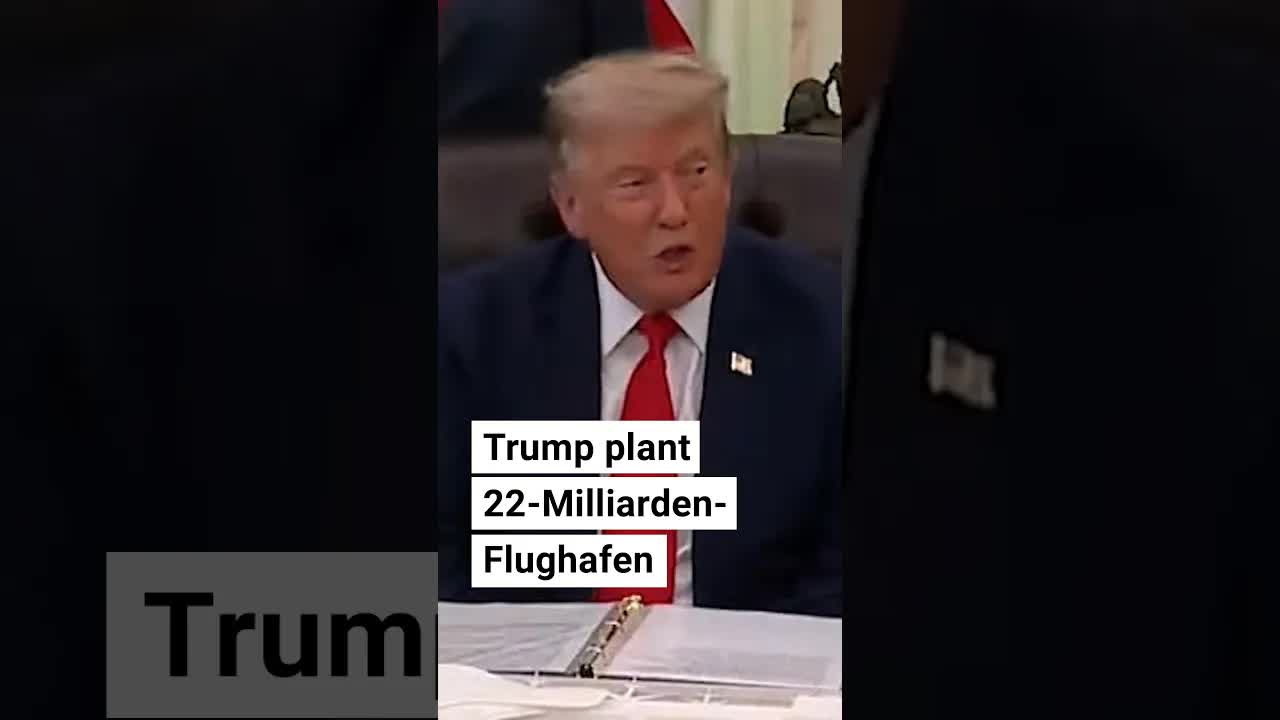 Trump kündigt Flughafen-Umbau in Washington an