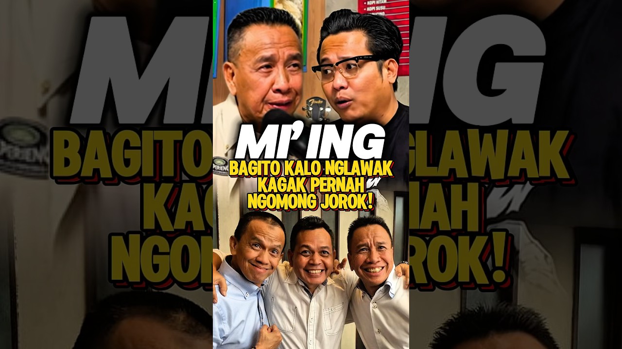 Bagito: Komika Tidak Percaya Popularitas dan Jorok