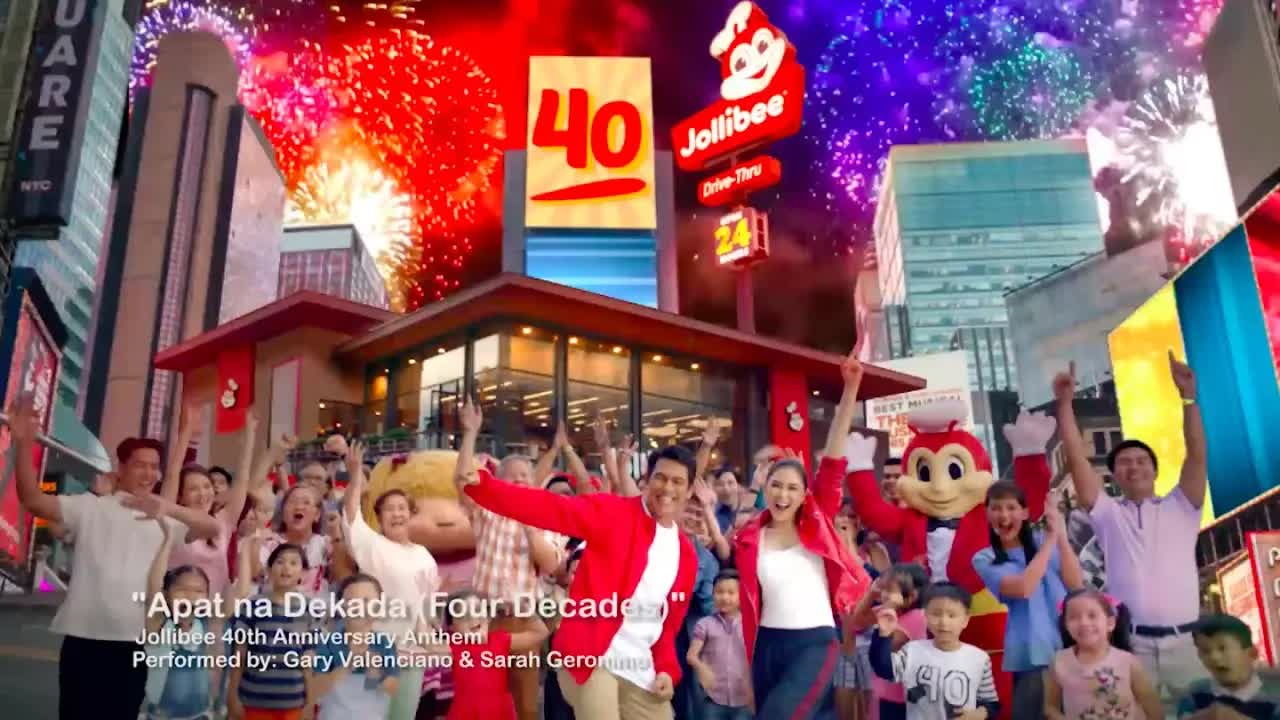 Apat na dekada ng saya kasama ang Jollibee
