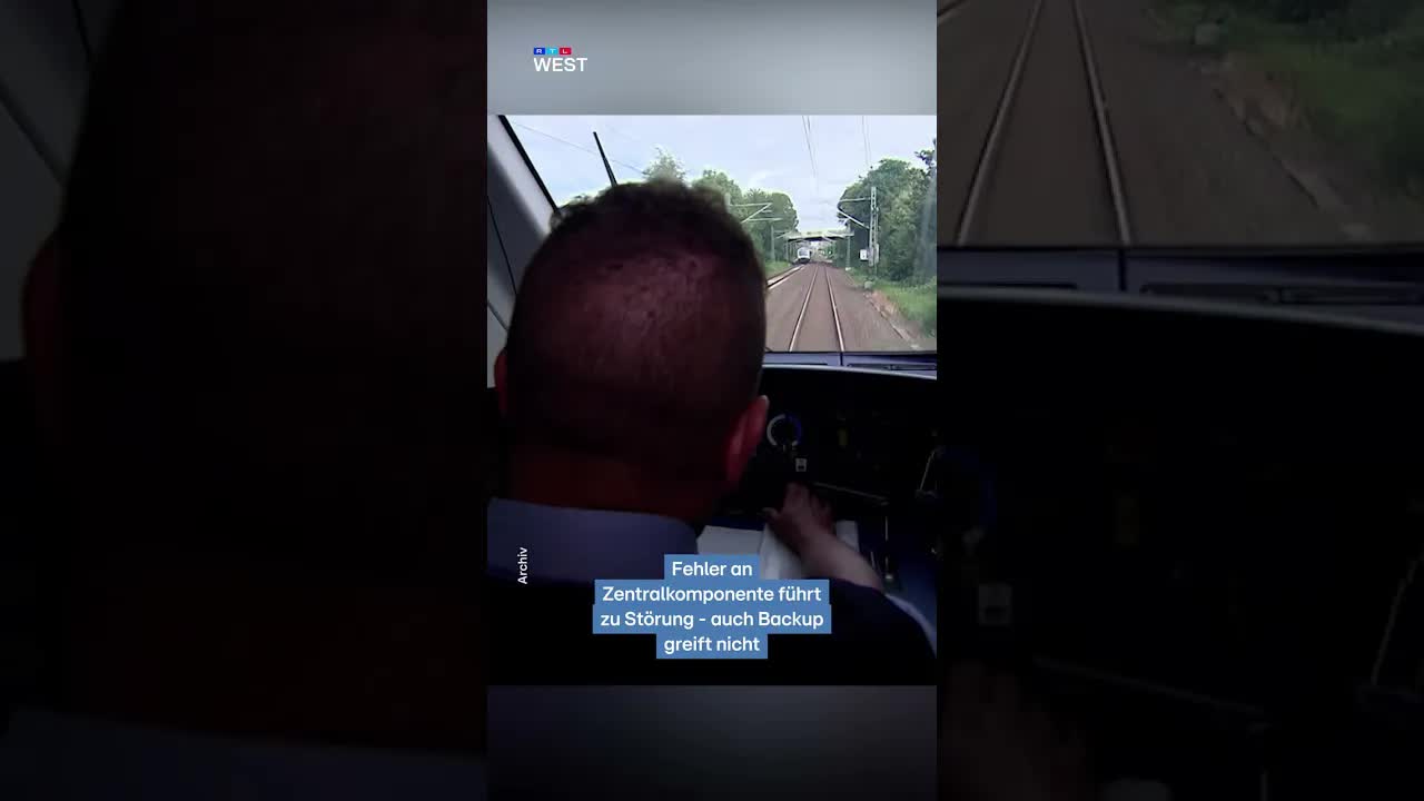 Bahnfunk-Panne legt Schienenverkehr lahm