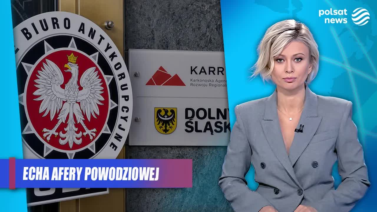 Afera z pomocą po powodzi: zatrzymania CBA