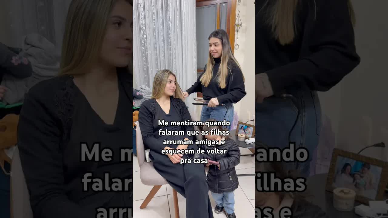 Minha casa virou salão de beleza
