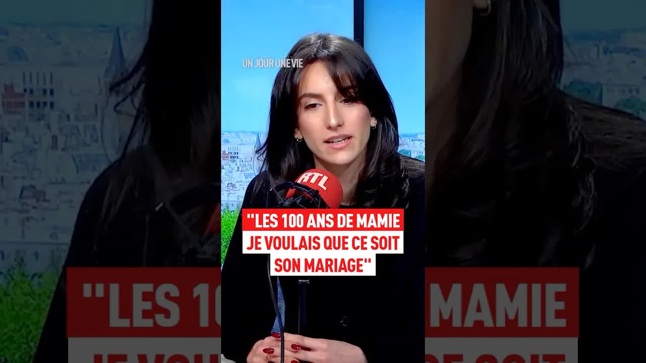 Les 100 ans de mamie et son rêve de mariage