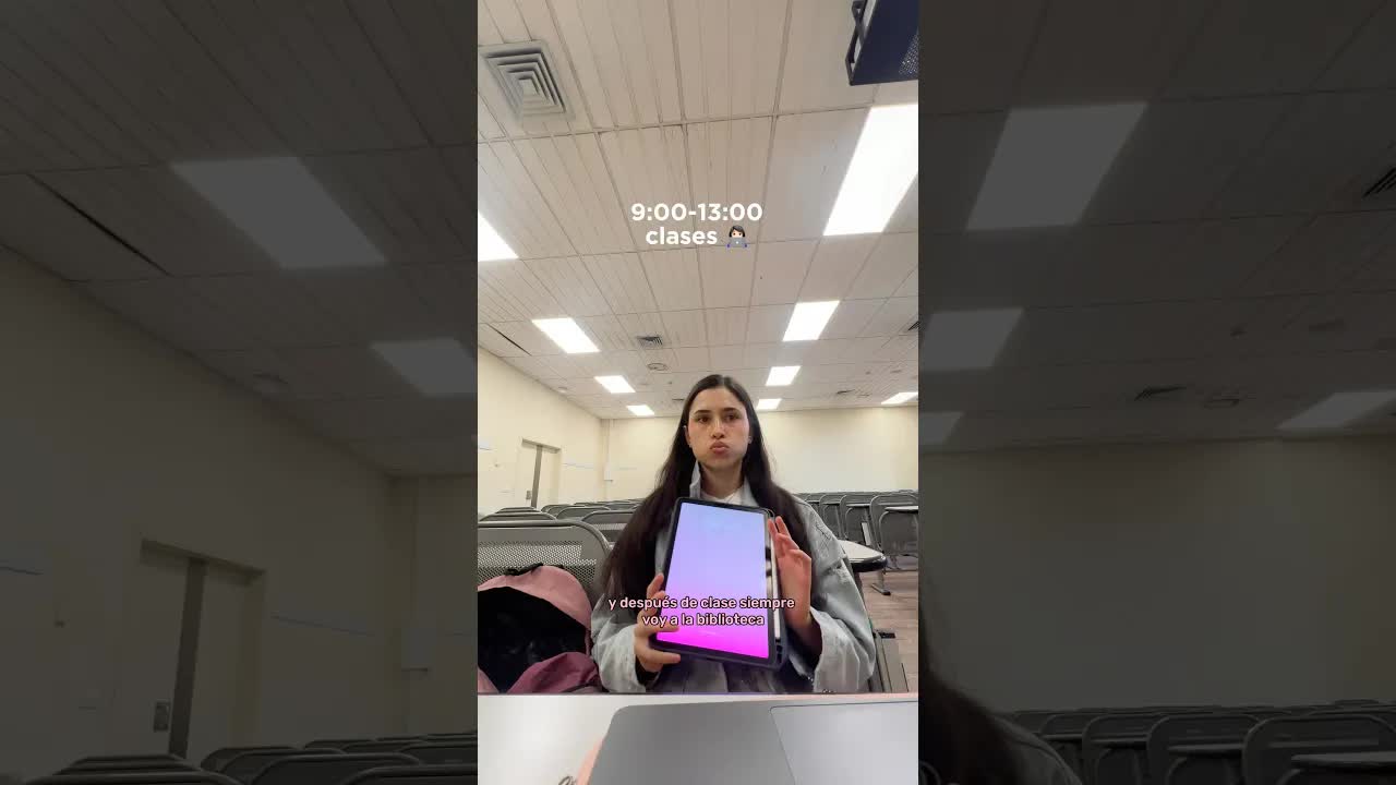 Mi rutina diaria como estudiante universitaria