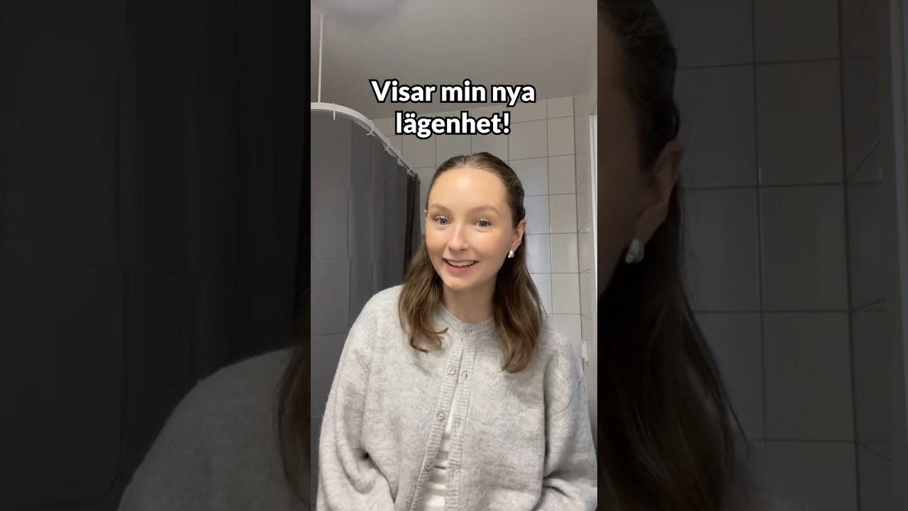 Linneas nya lilla lägenhet i Stockholm