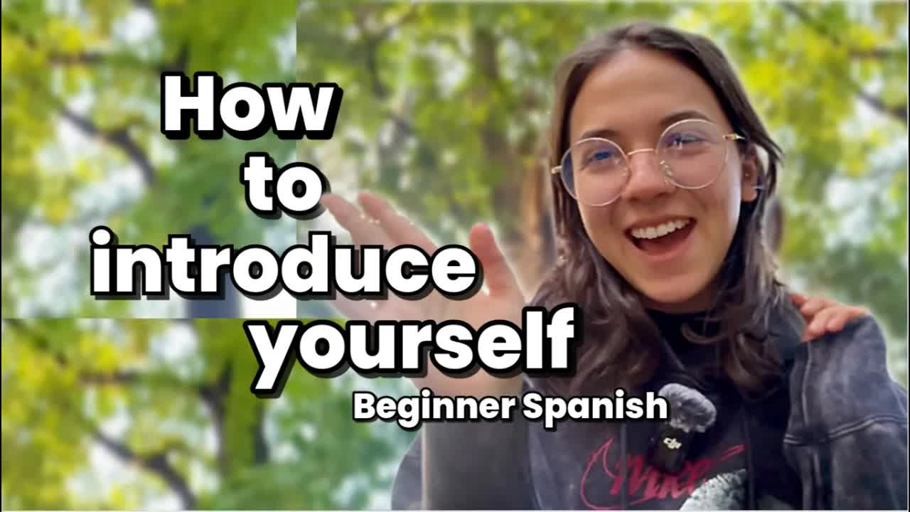 Cómo presentarte en español para principiantes
