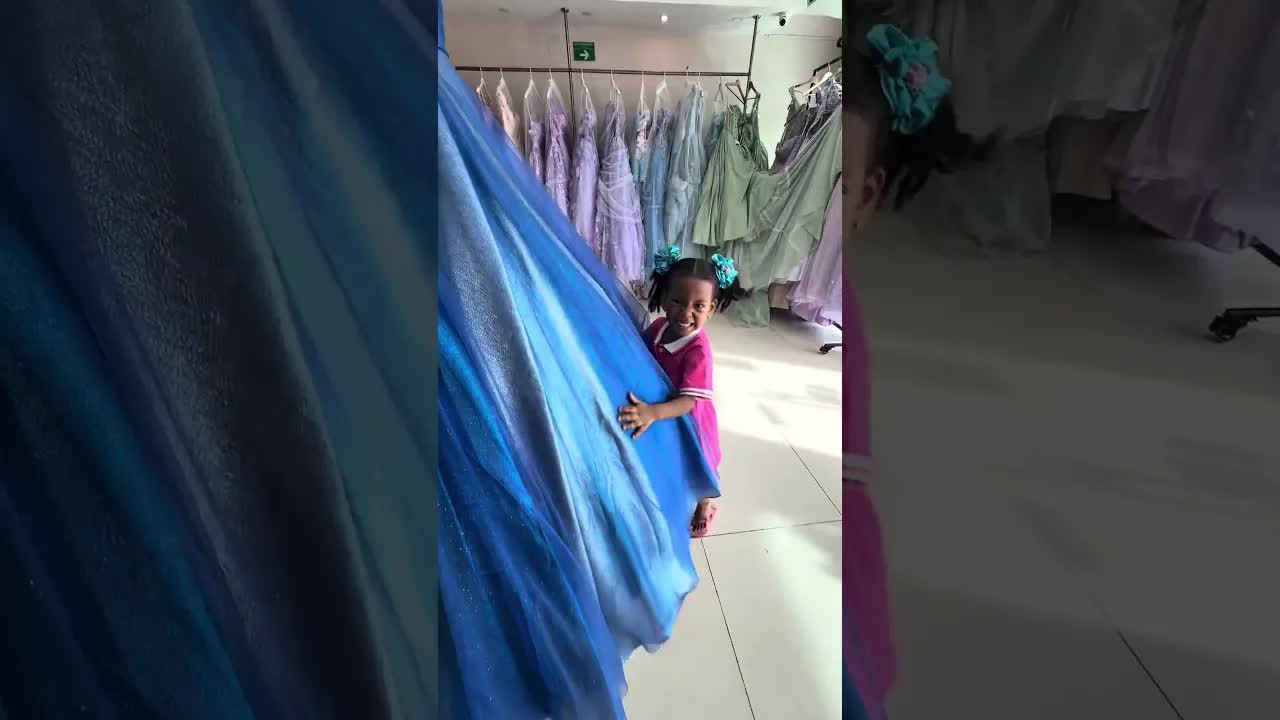 Isabela quiere un vestido de quinceañera