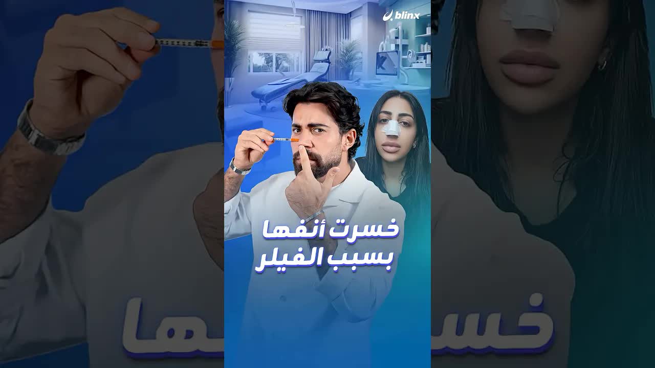 حقنة فيلر تؤدي إلى تنخر في الأنف