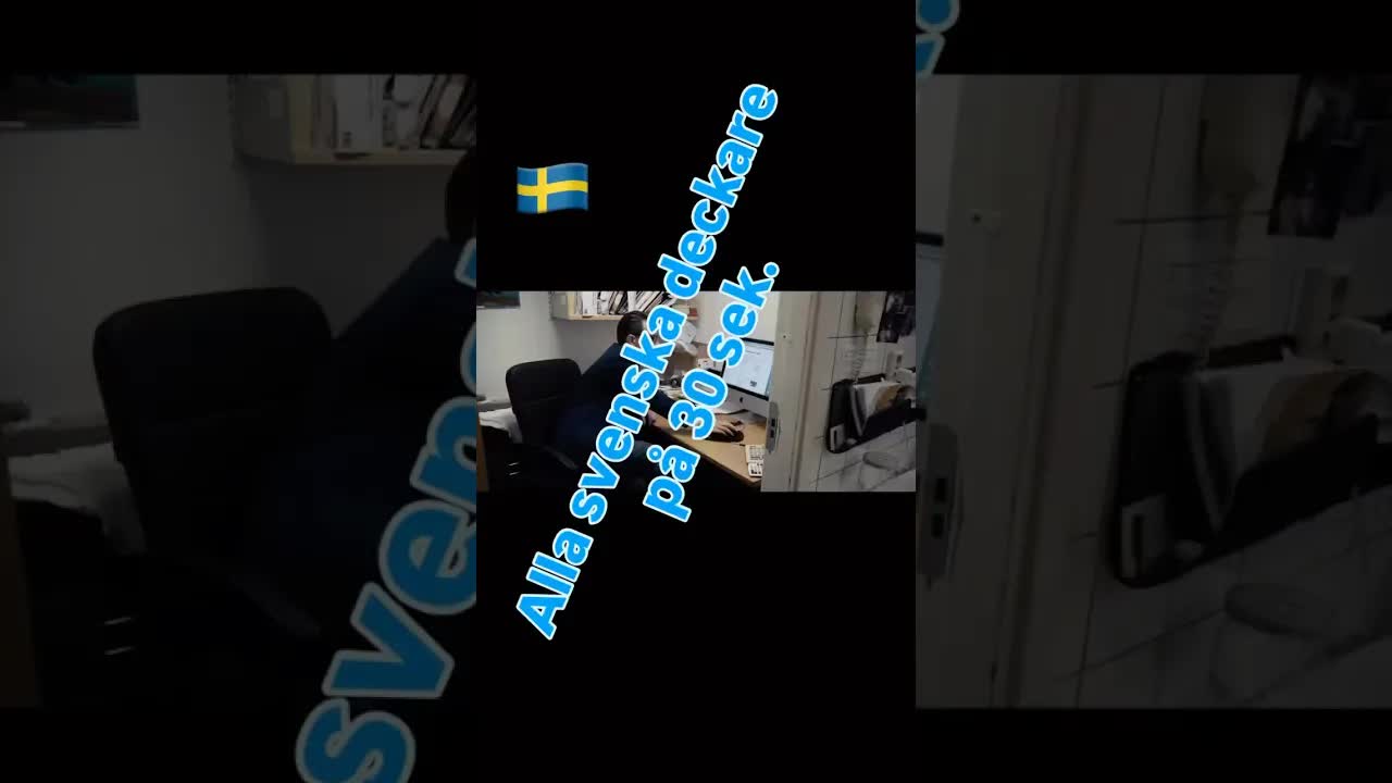 Alla svenska deckare på 30 sekunder