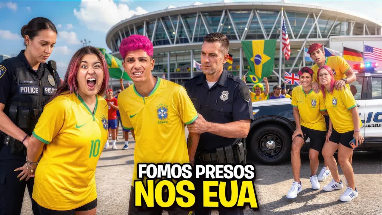 Vlog na Copa: torcendo pelo Brasil em Miami