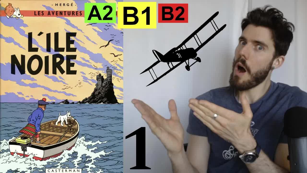 Apprendre le français avec Tintin : L'Île Noire