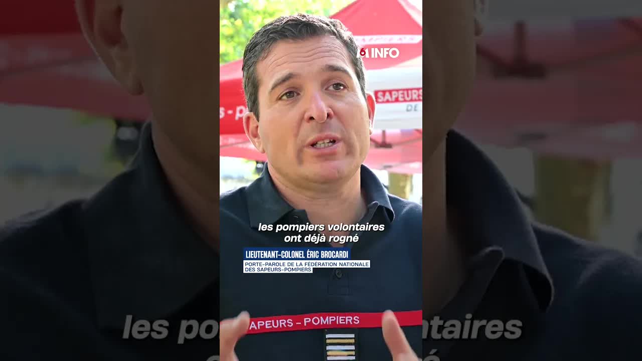 Les pompiers sous pression face à la canicule
