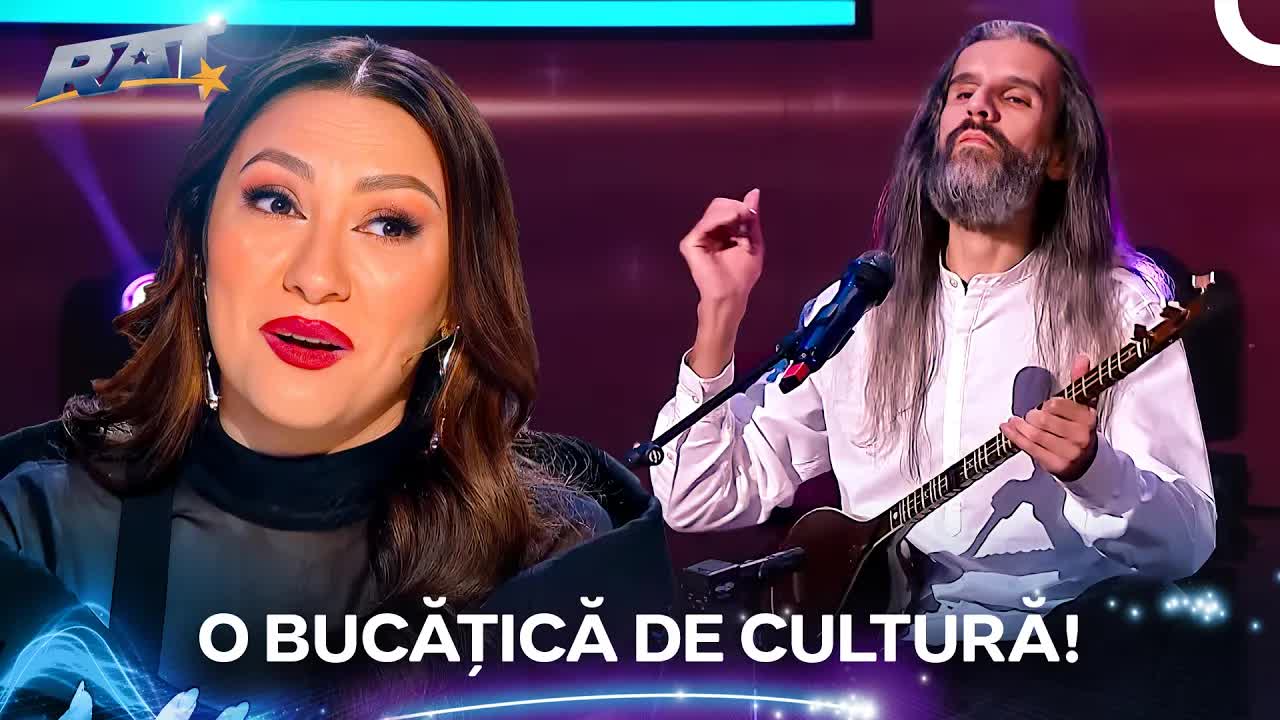 Un muzician iranian cântă la setar în România
