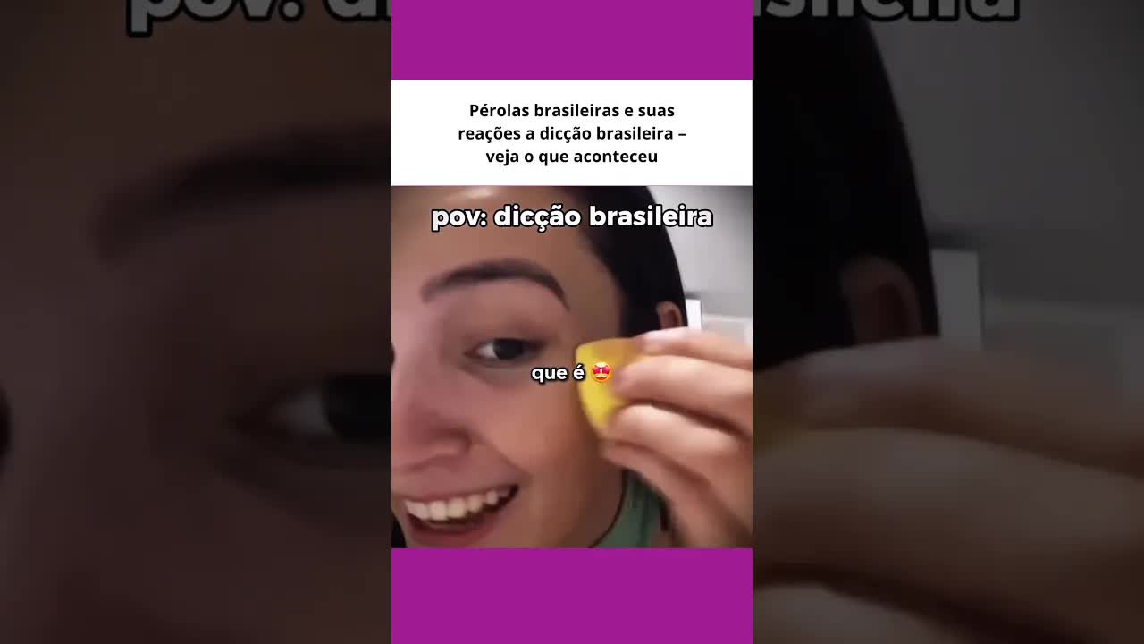 Reações e conversas do dia a dia no Brasil