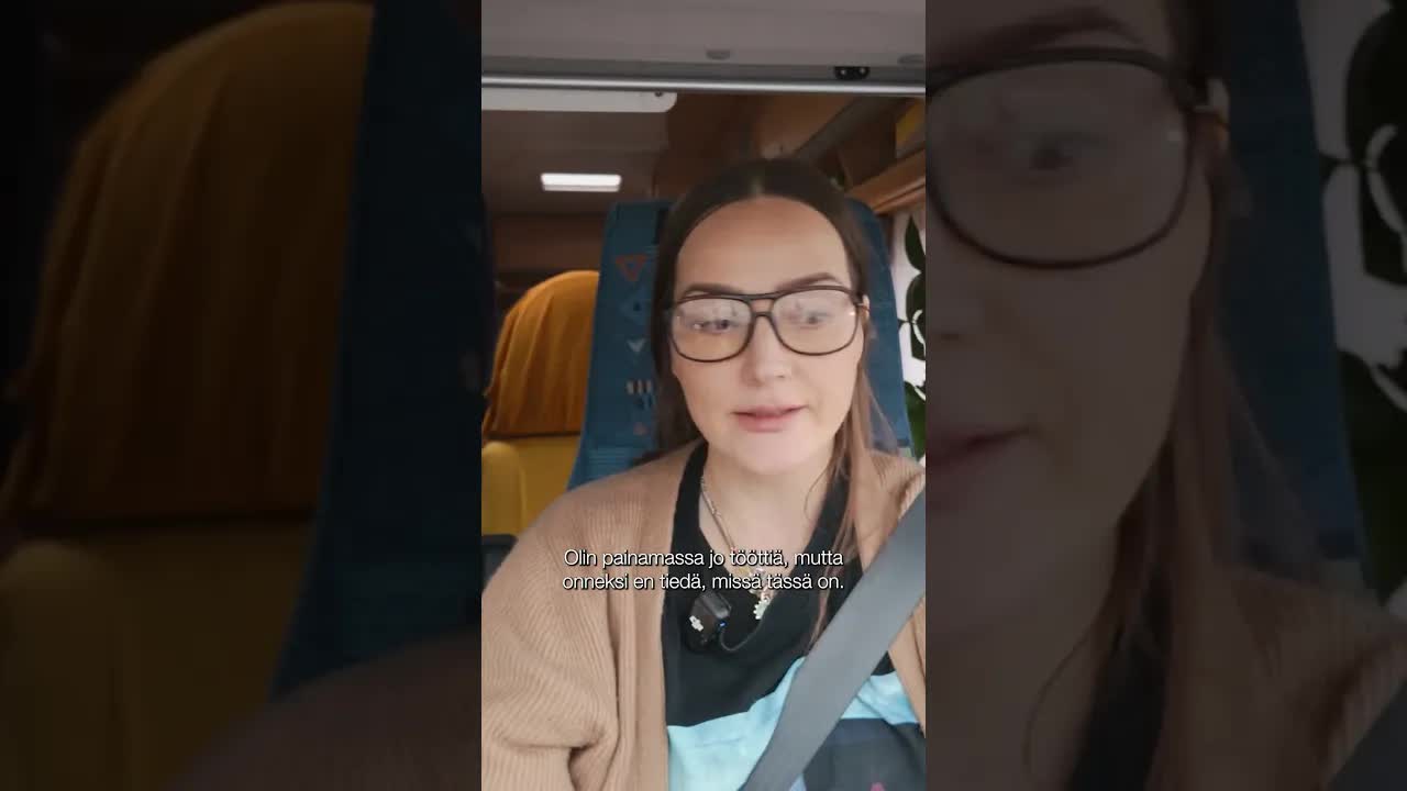 Pilvi ajamassa liikenteessä