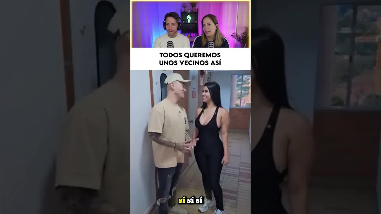 Vecinos se declaran con humor en un cumpleaños