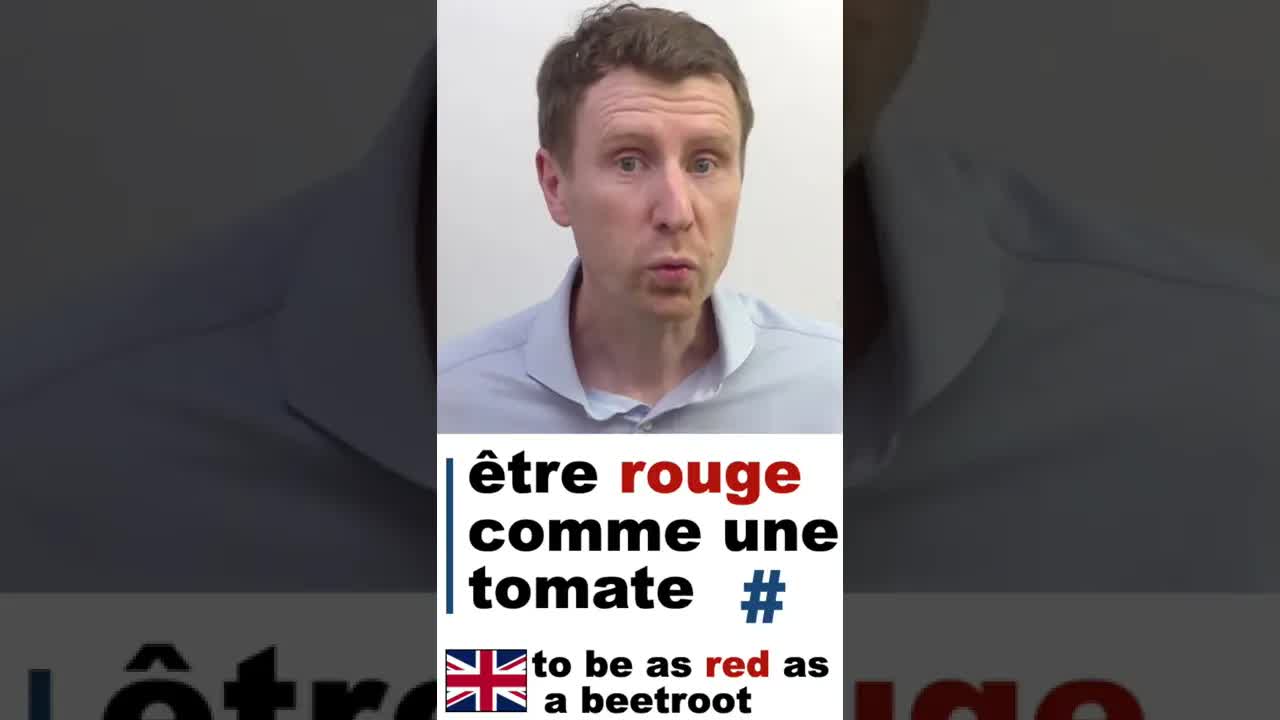 Être rouge comme une tomate