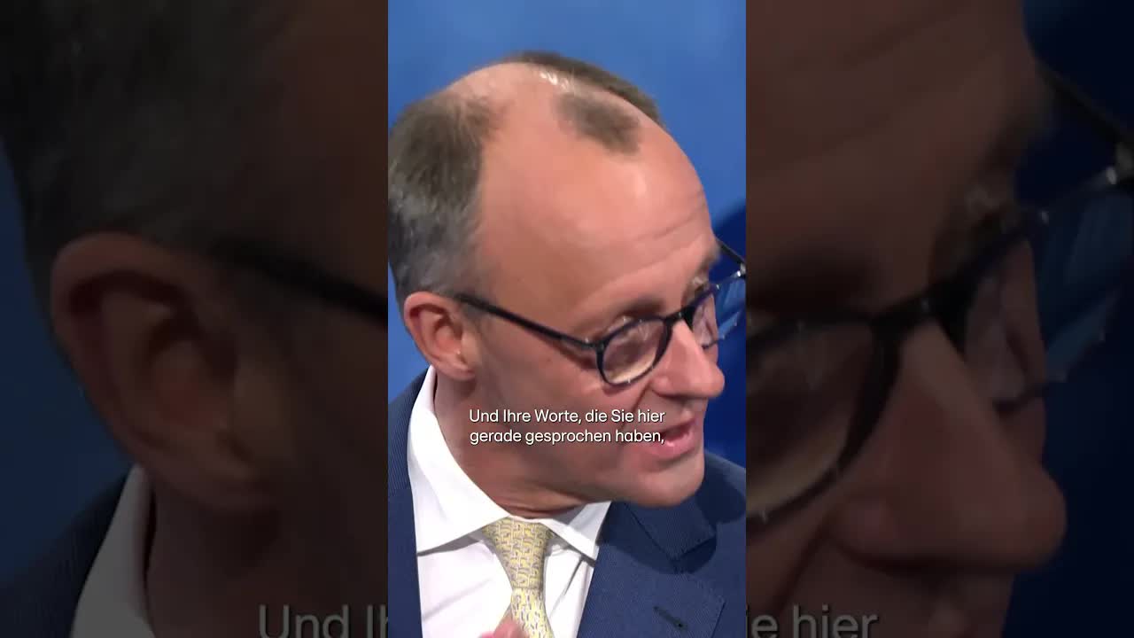 Merz und Weidel im Streitgespräch über die Ukraine