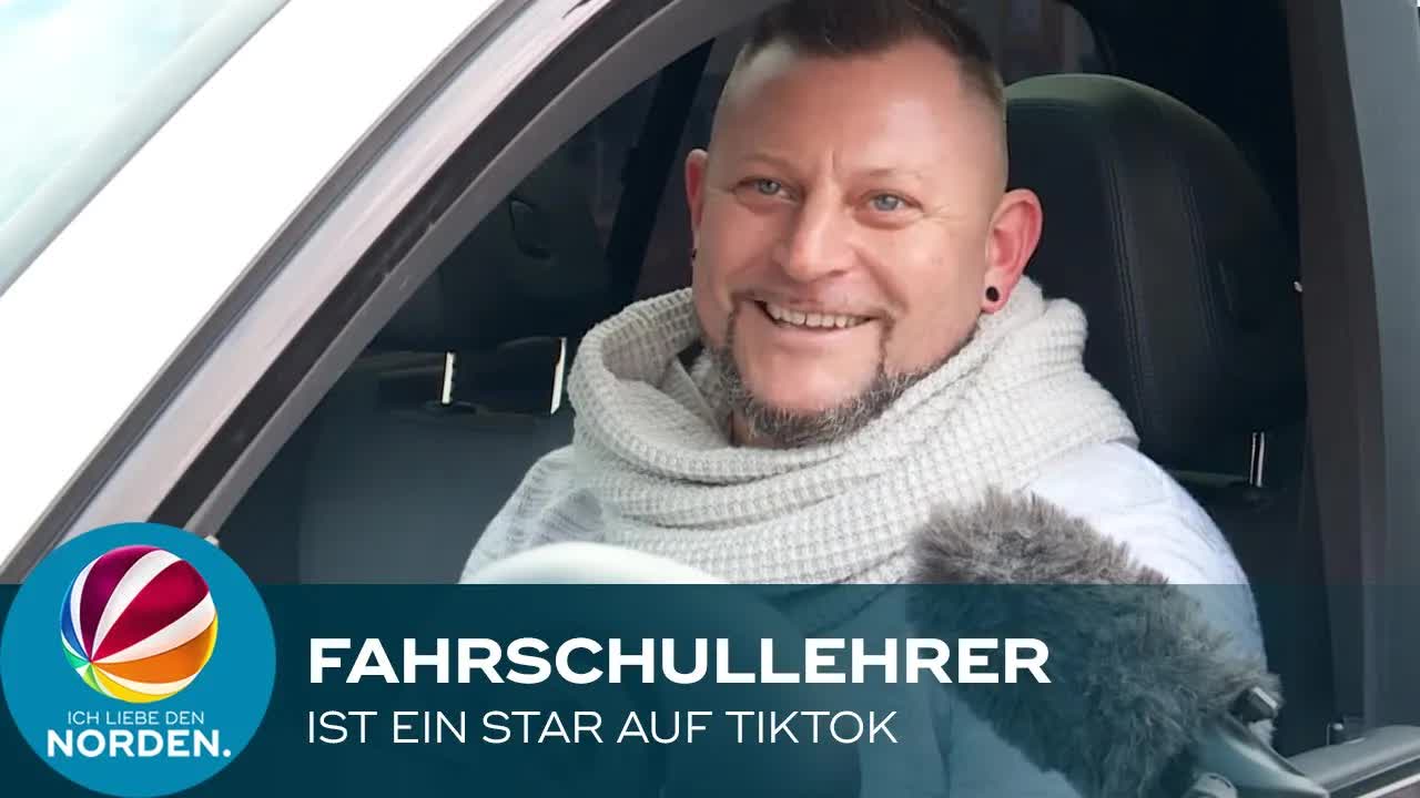 Fahrlehrer David aus Bad Segeberg begeistert mit TikTok-Videos