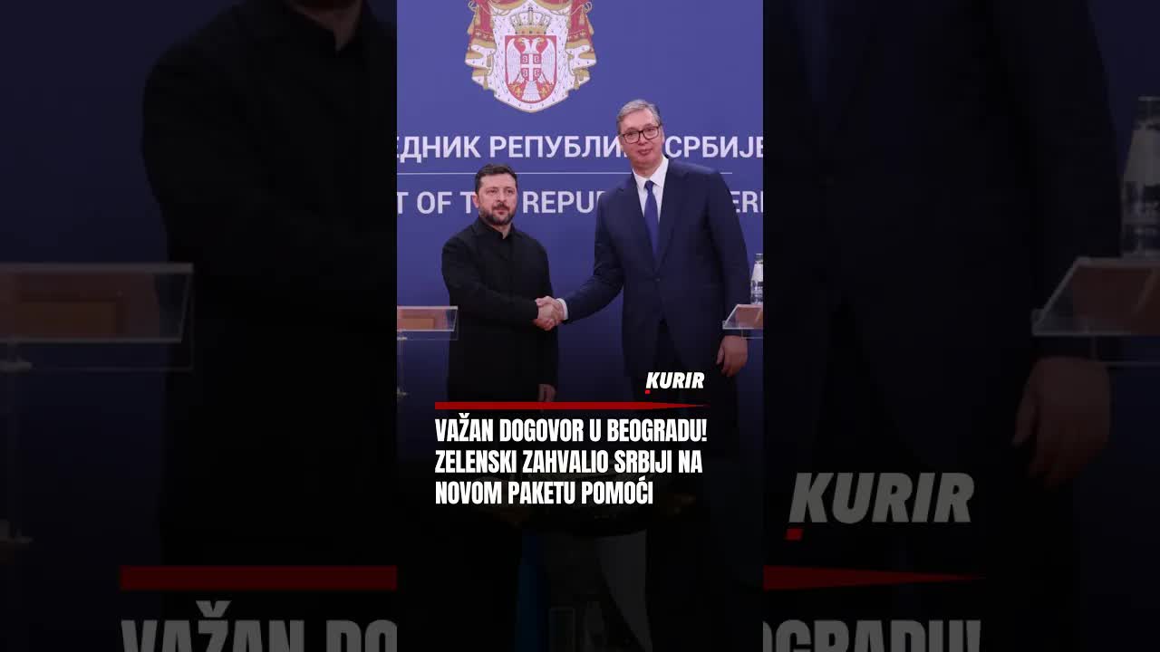 Vučić i Zelenski o pomoći Ukrajini i evropskom putu Srbije