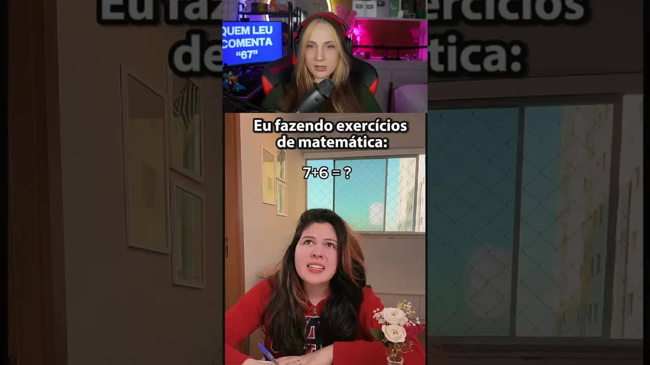 Pessoa fazendo um cálculo simples de matemática