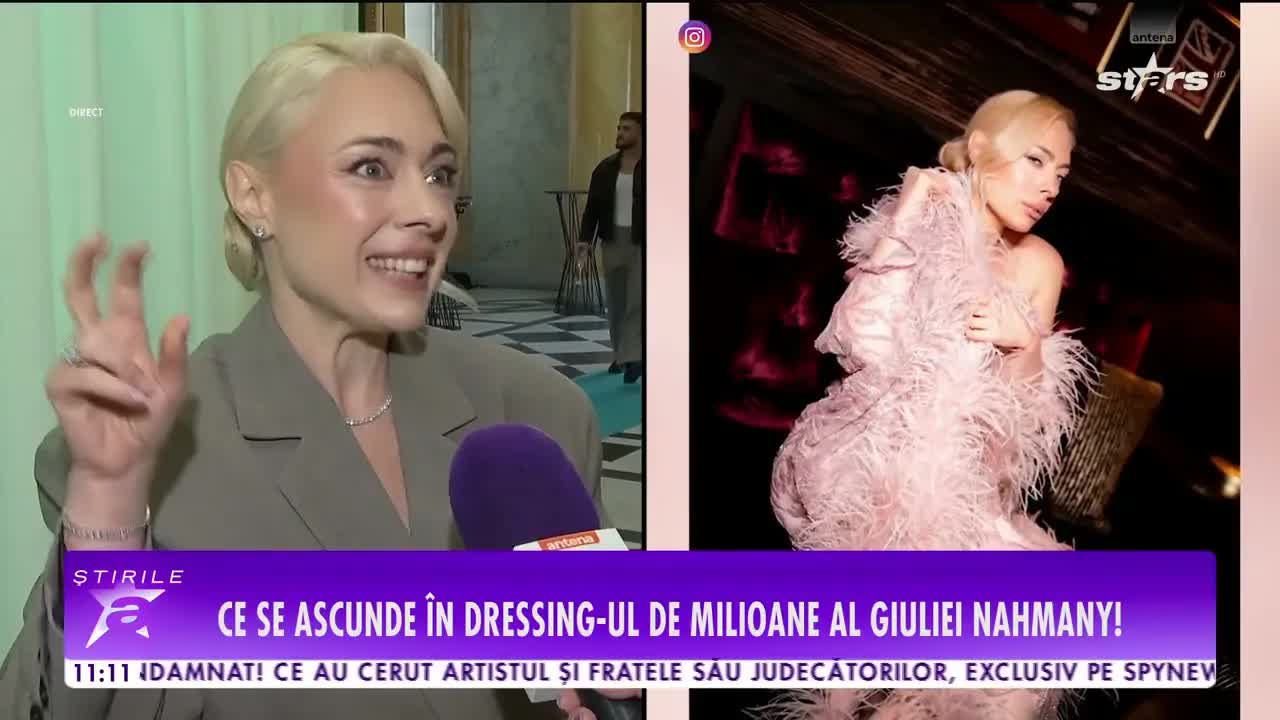 Ce se ascunde în dressingul de milioane al Giuliei Nahmany