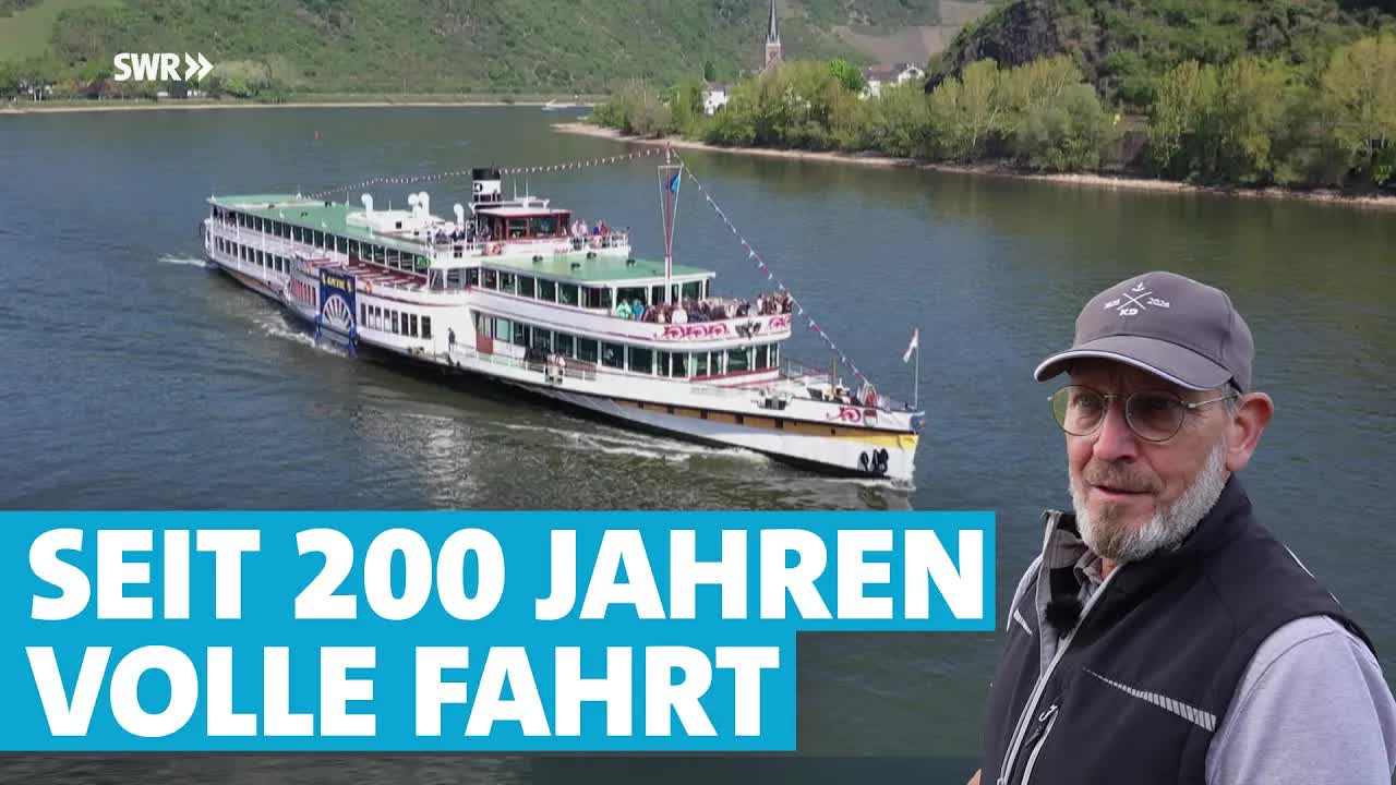 Die Goethe: 200 Jahre Personenschifffahrt auf dem Rhein
