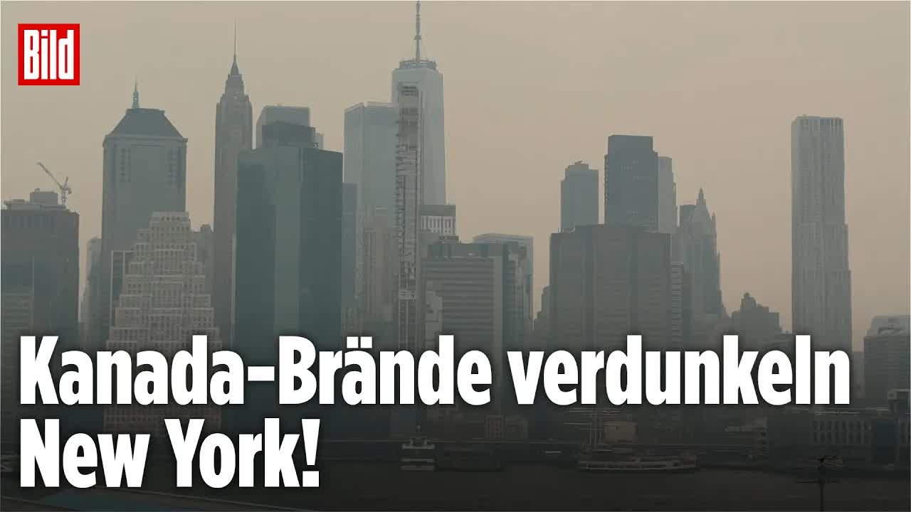 Rauchalarm vor WM-Finale: New York im Smog